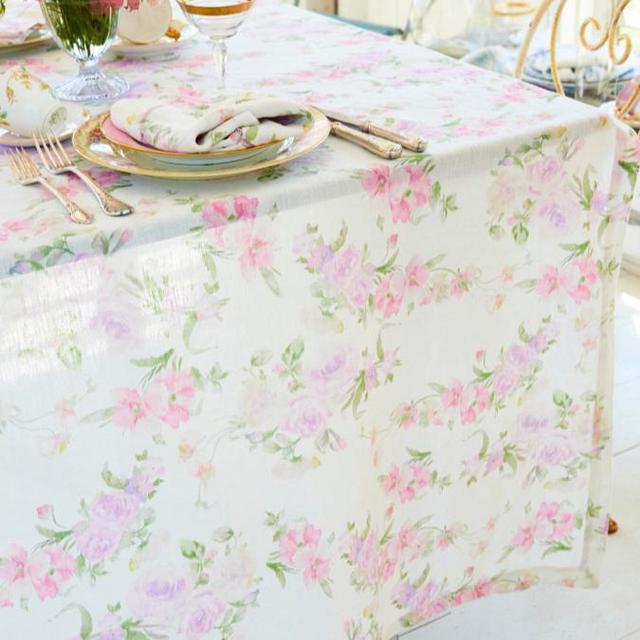 Washed Rose Tablecloth