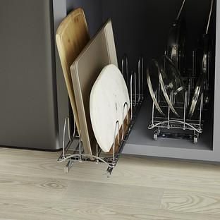 Lynk Chrome Pull-Out Lid Holder