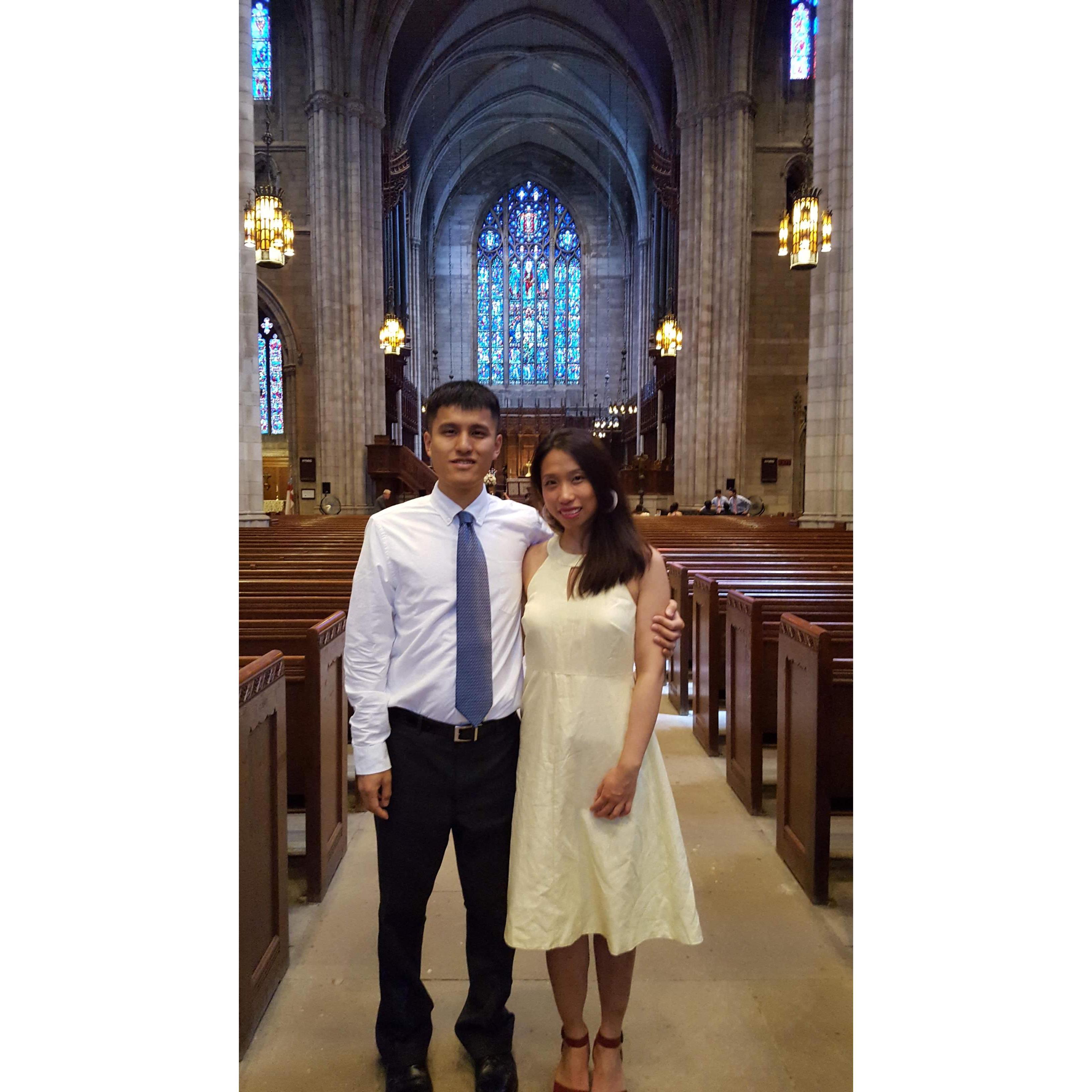 Peter & Huaxia's wedding @ Princeton University Chapel