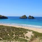 Holywell Bay Beach