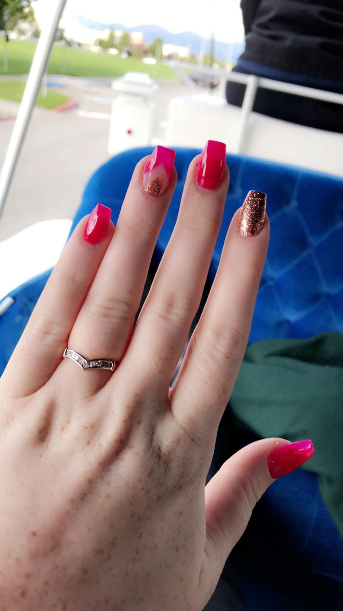 The promise ring Chaz gave me in 2018.
