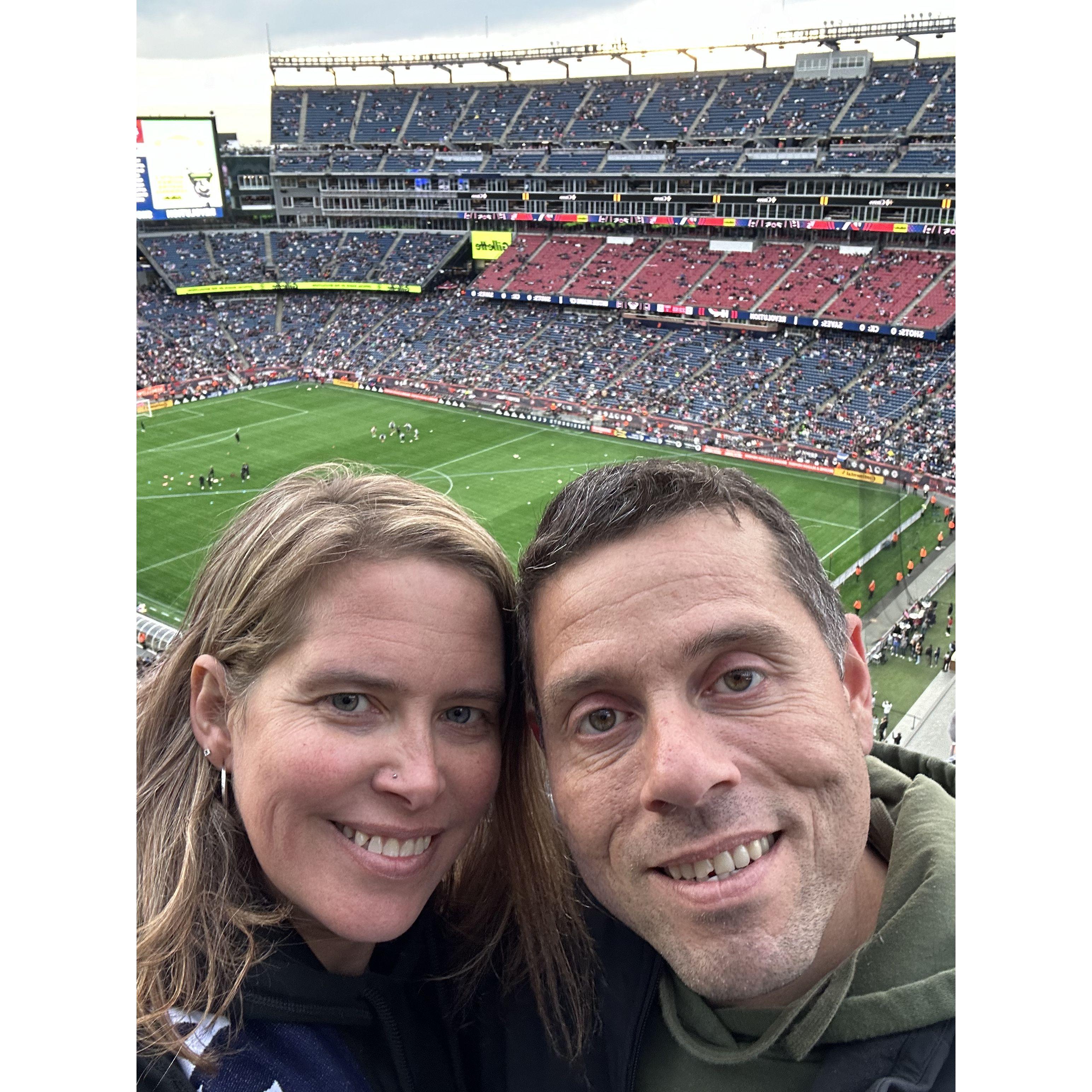 New England Revolution vs Inter Miami CF...checked off seeing Messi play bucket list item!
Gillette Stadium, MA