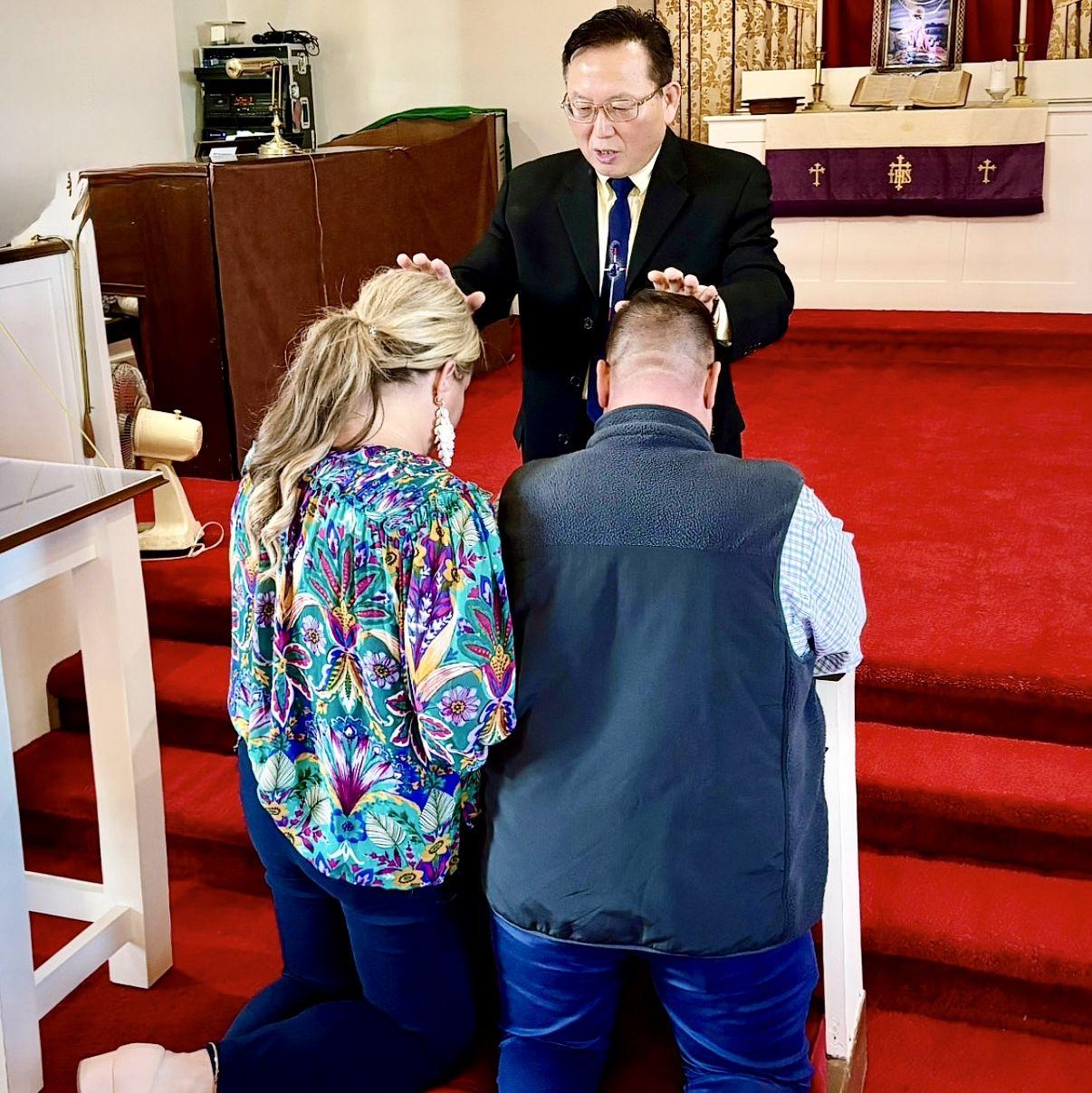 Church Engagement Blessing (the same very church I was baptized in 36 years ago)