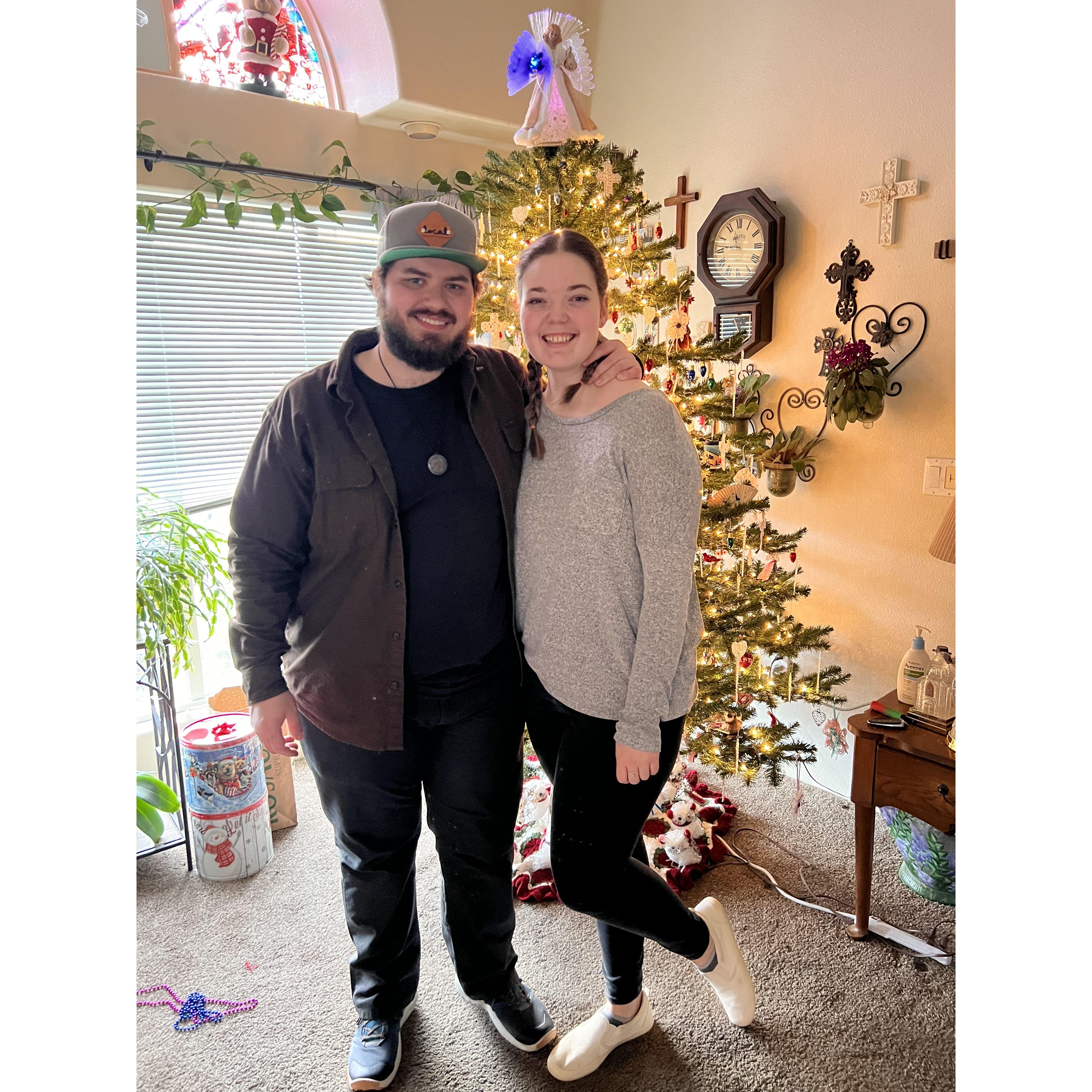 Our first Christmas together!