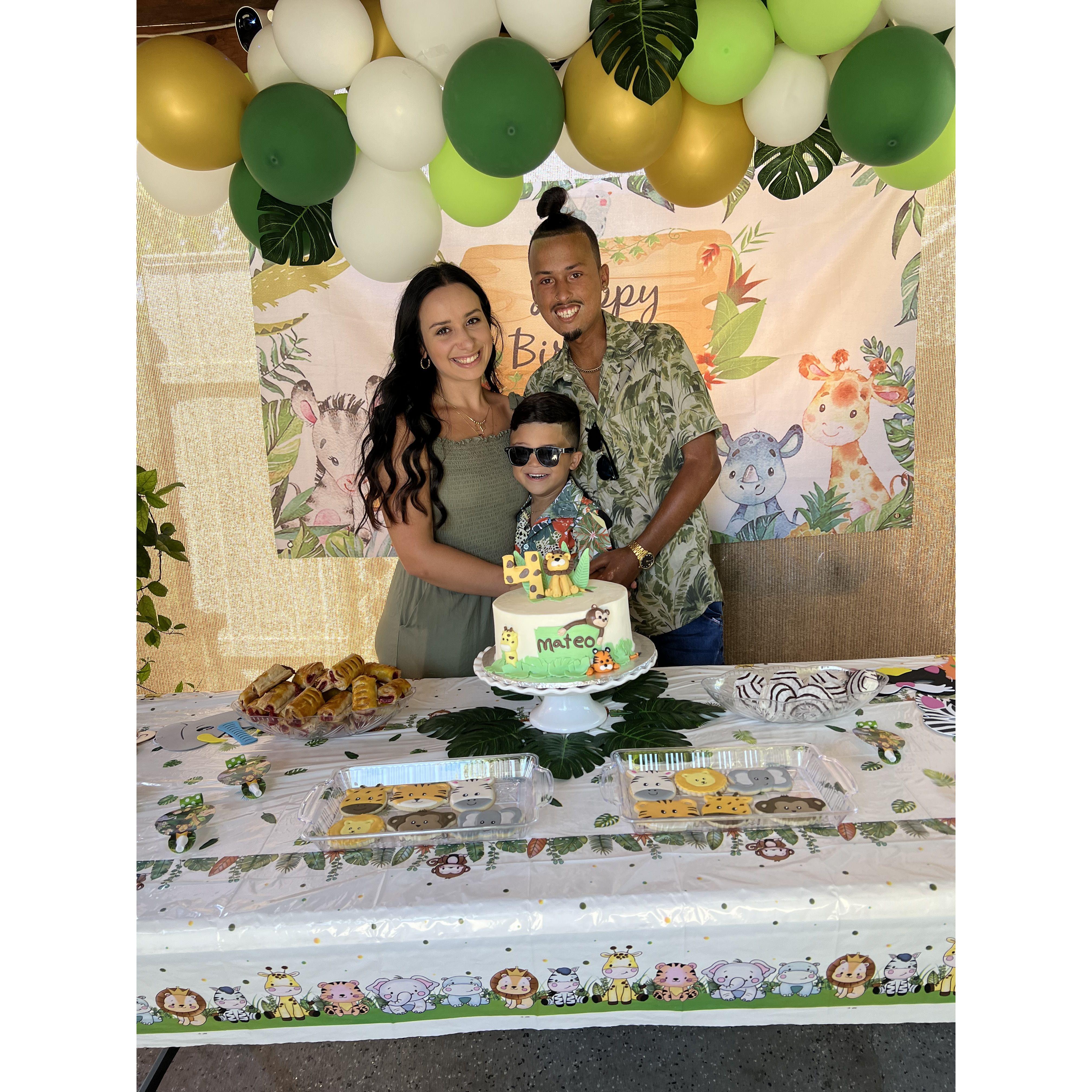 Threw Mateo's 4th Birthday Party together here in Tampa!
