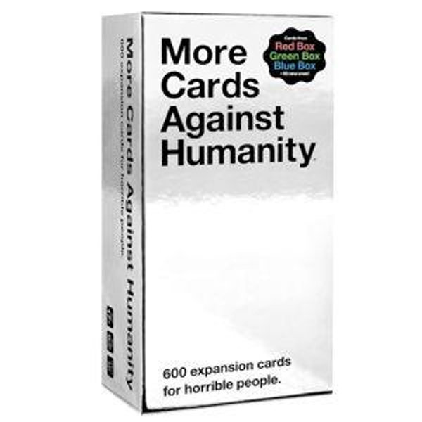 More Cards Against Humanity • 600-card Essential Expansion • Includes The Best Cards from The Red, Blue, & Green Boxes