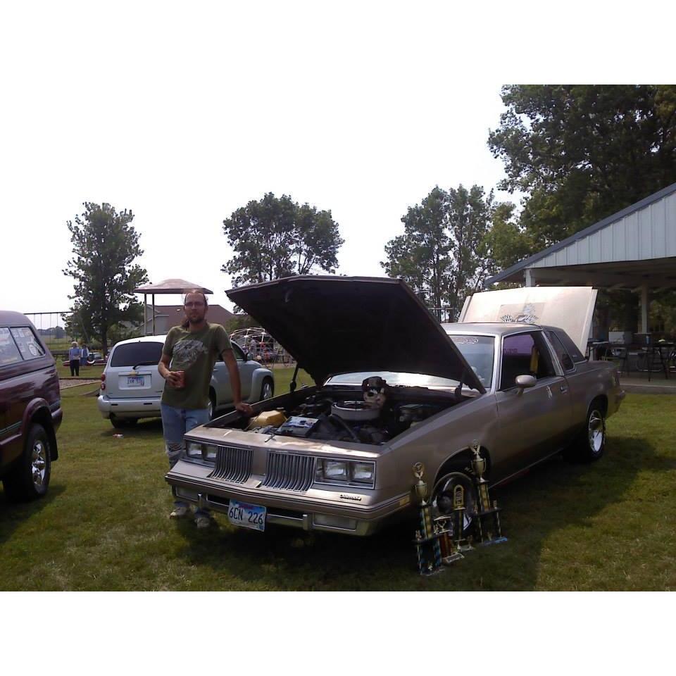 Matt with the 84.  This is the first car show we ever did together.