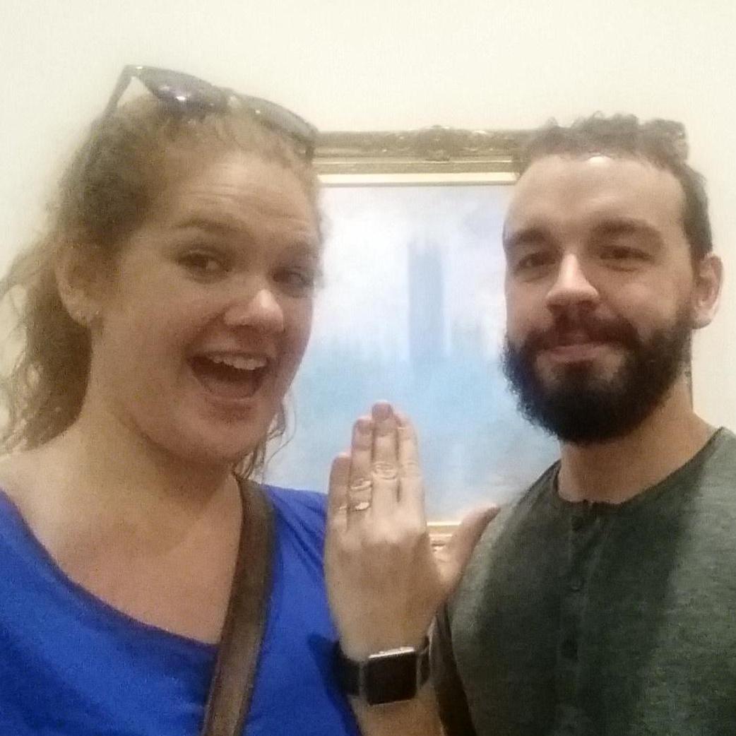 Right after Alex proposed!
