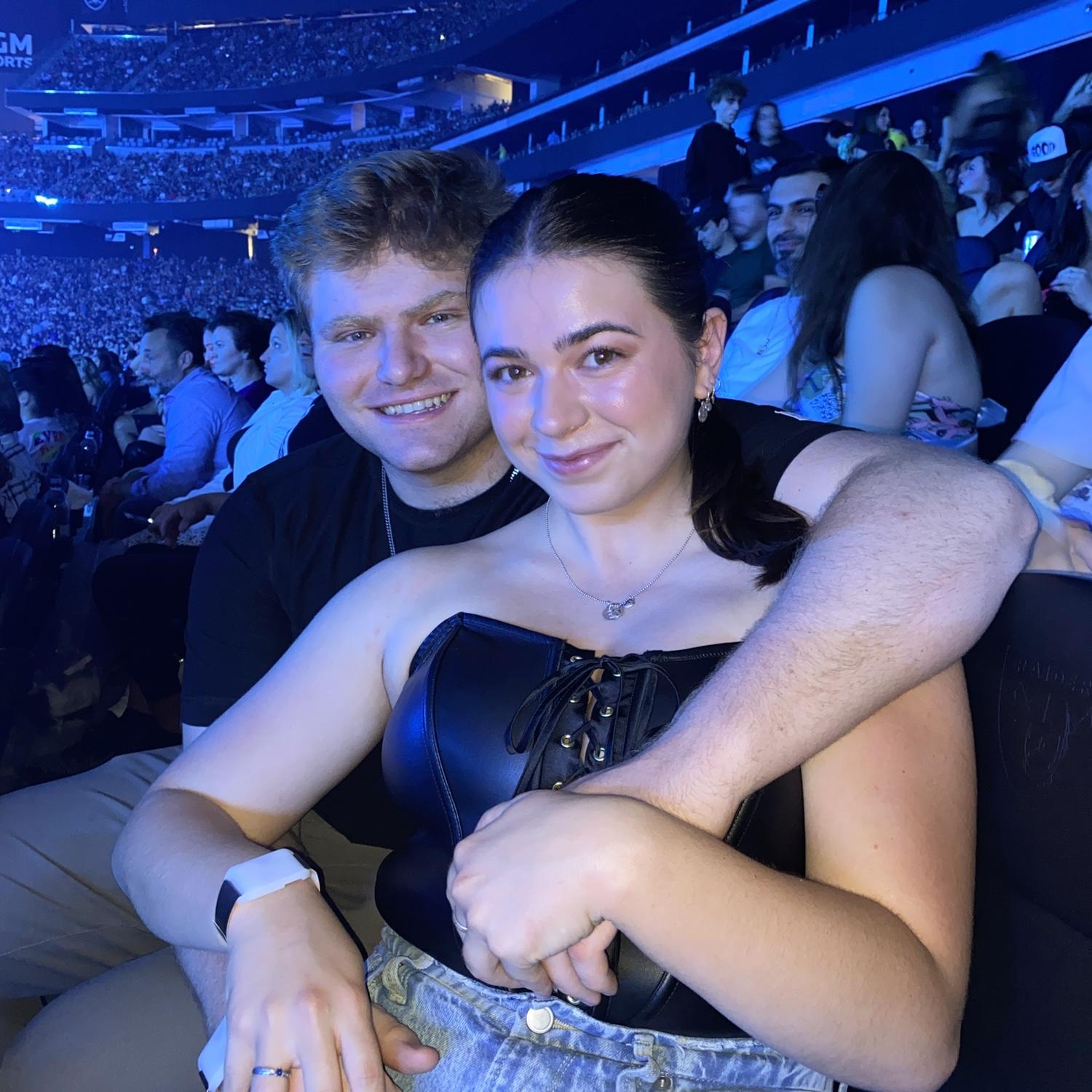 Weeknd concert in Las Vegas.
