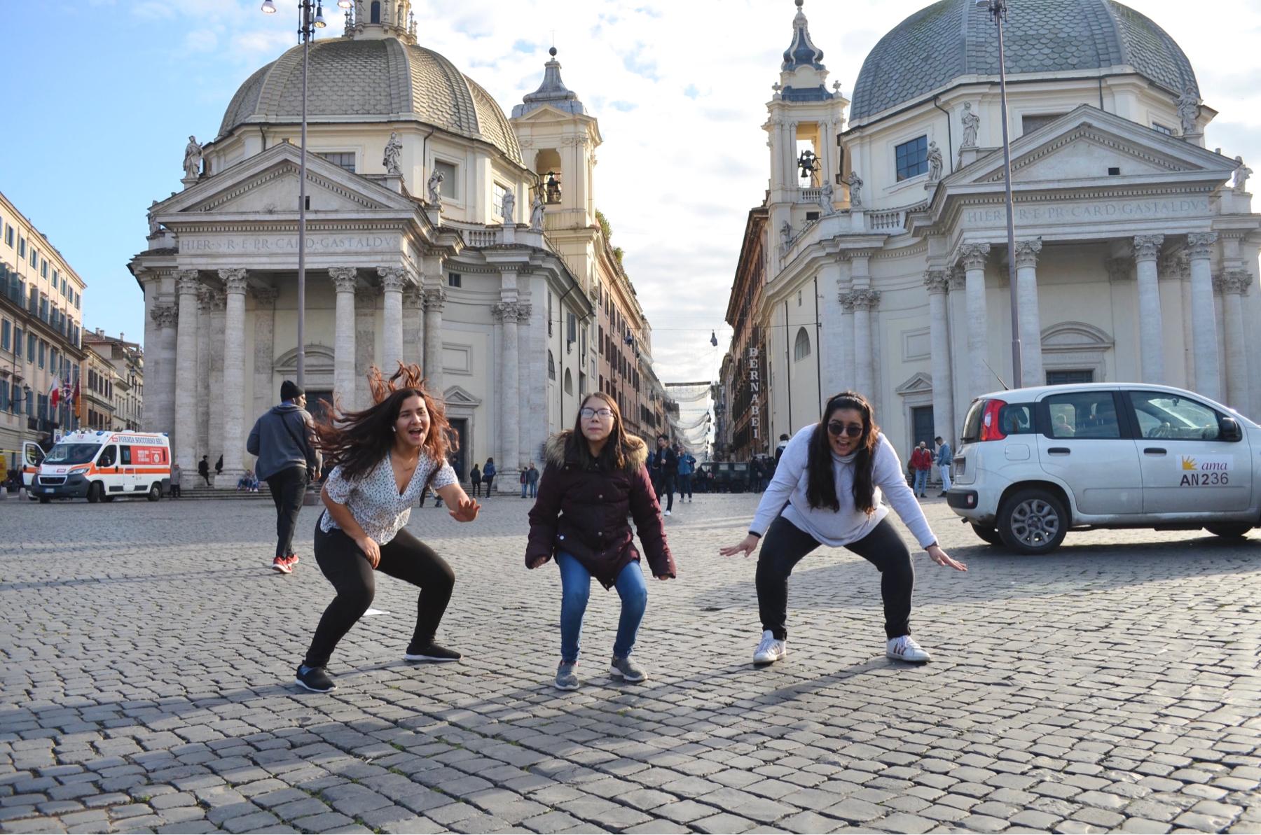 Salten para la foto!
Piazza del Popolo, Roma