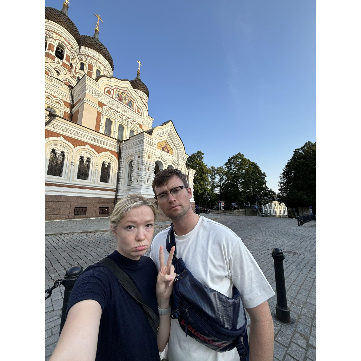 Our first international trip! Jet lagged in Tallinn, Estonia