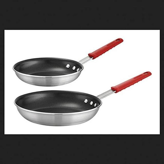 Tramontina Aluminum Fry Pan 8 & 10 in. Silver