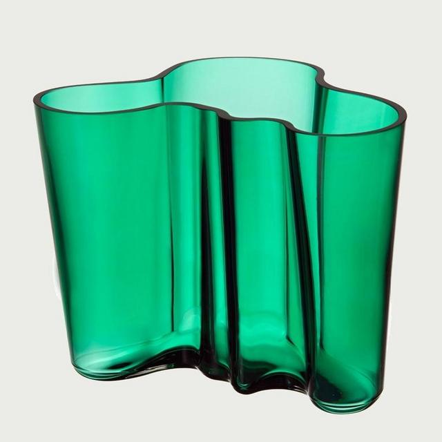 iittala Aalto Emerald Vase - 6-1/4"