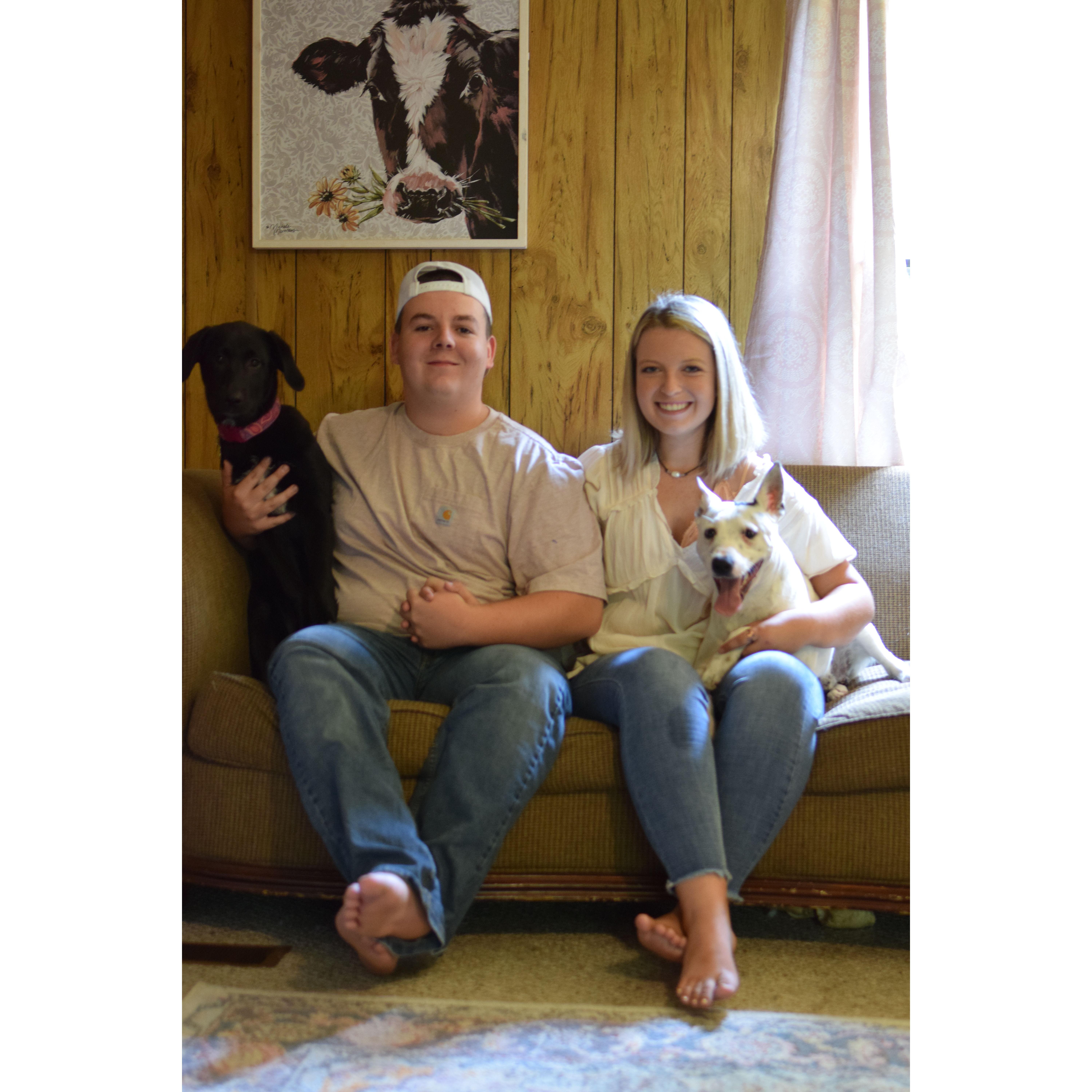 Pictures in our first house- 2021