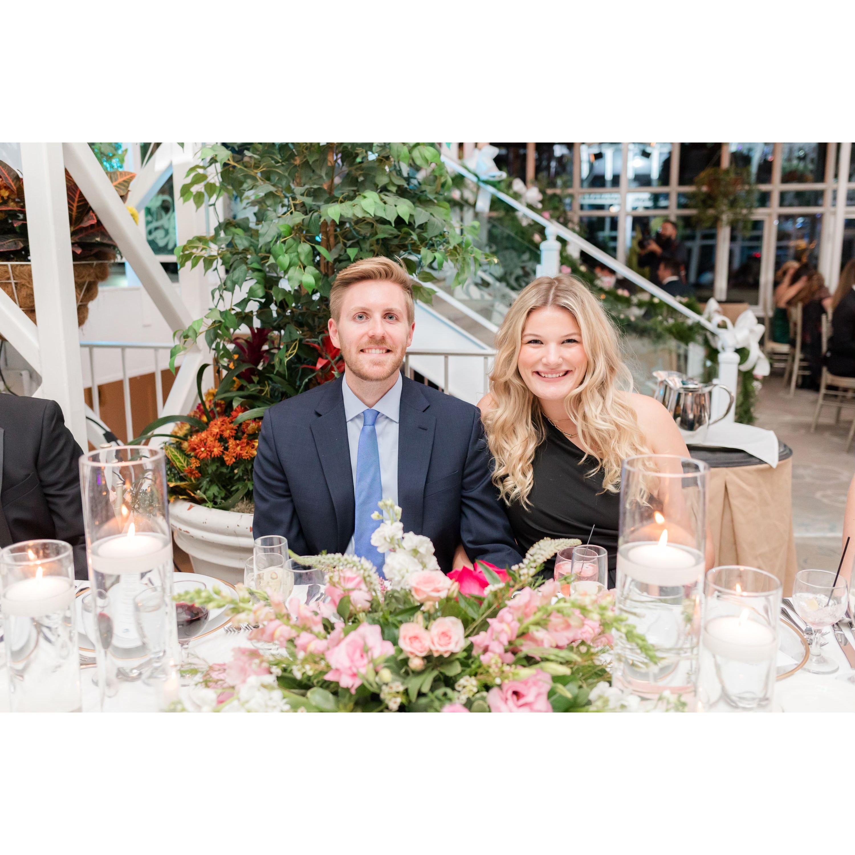 always the guests, never the groom or bride (oh wait!)