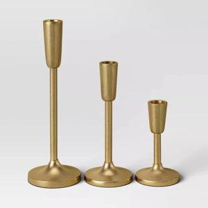 Set of 3 Aluminum Taper Holders - Threshold™