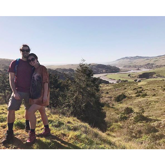 From our hike along the Russian River in California. Right after this picture was taken, Jody had to get his appendix removed and has been 3 ounces lighter ever since (2017).