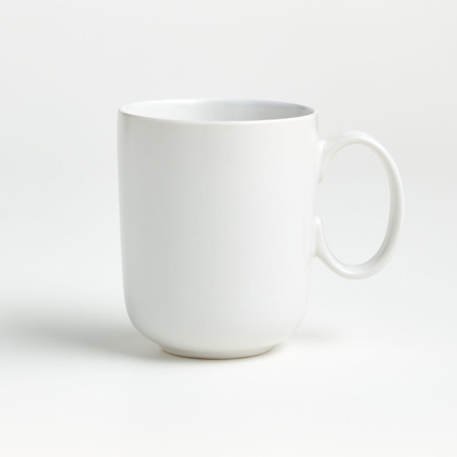 Wren 14-oz. Matte White Mug