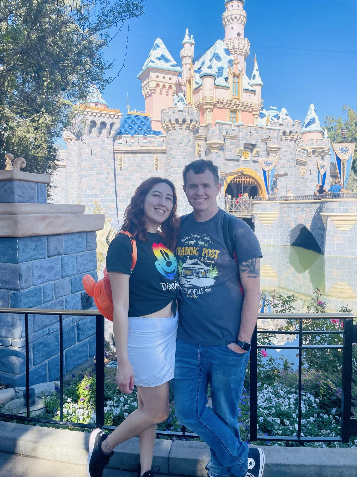 Enjoying a day at Disneyland, not knowing that Colby would ask me to be his Happily Ever After 💍