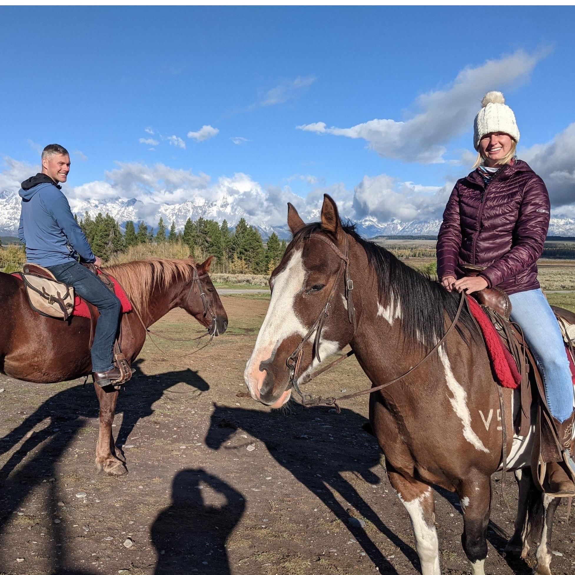Triangle X ranch in Jackson Hole, WY under the Tetons where we will be returning for our honeymoon.