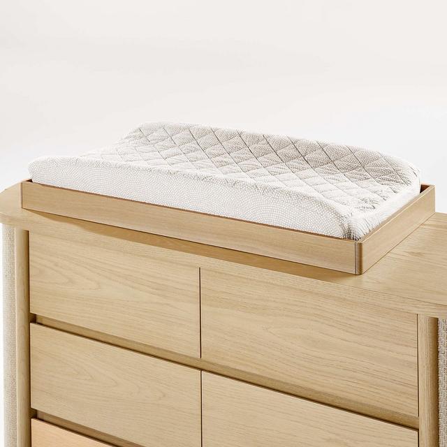 Canyon Natural Wood Baby Changing Table Topper by Leanne Ford