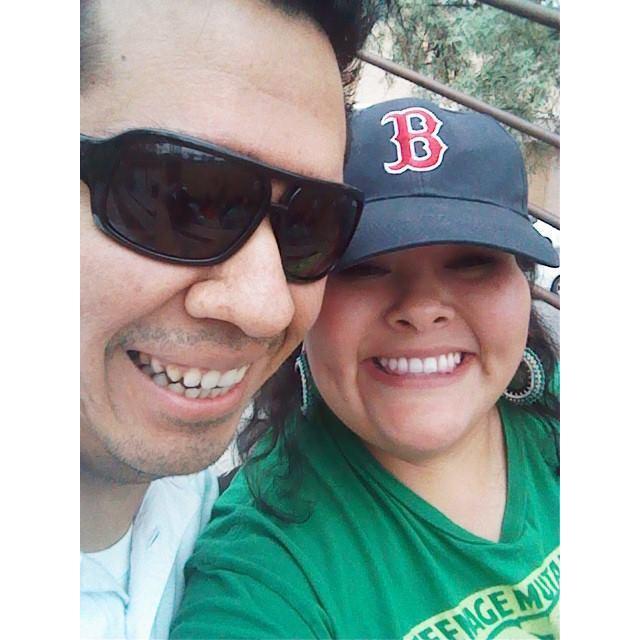 A great day together watching my sister play softball - May 2015