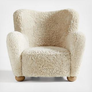 Le Tuco Shearling Accent Chair