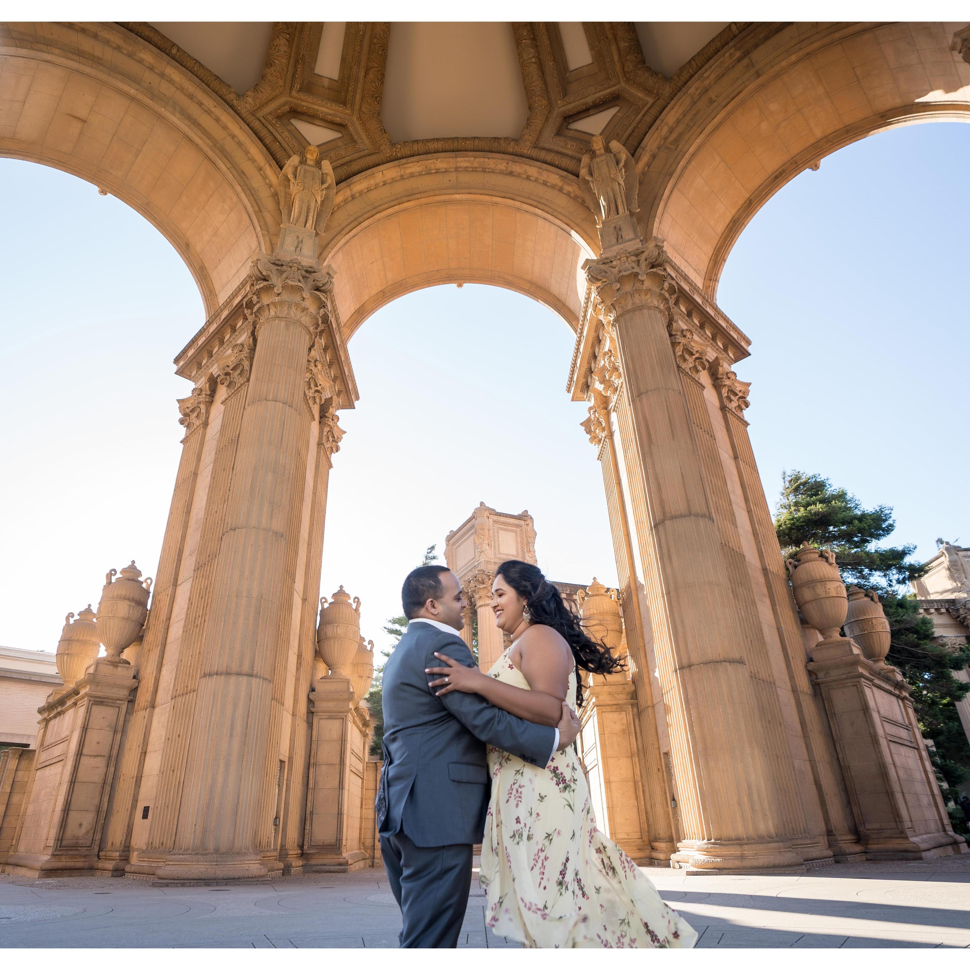 Engagement Shoot (Palace of Fine Arts)