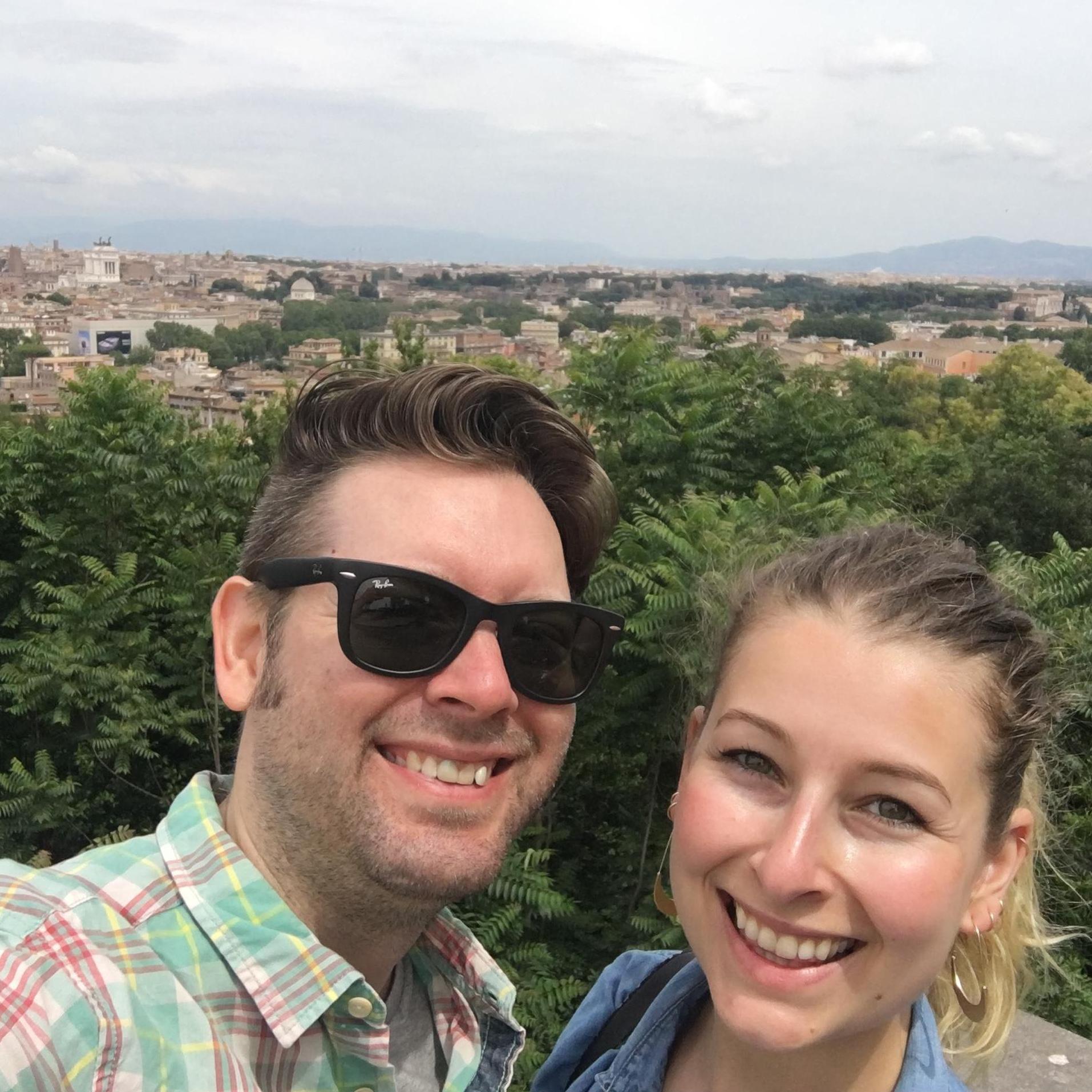 Overlooking Rome in 2018