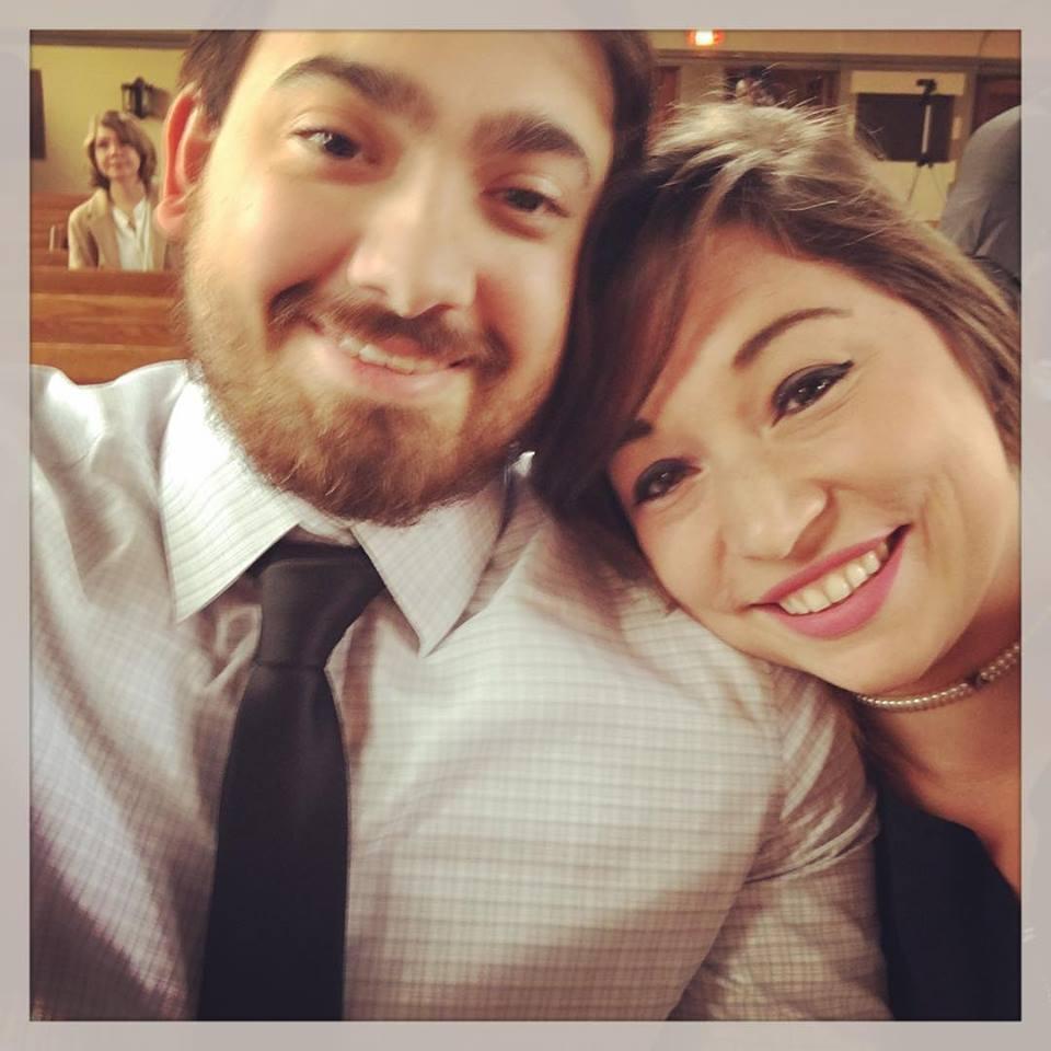 At a wedding (not ours) October 2018