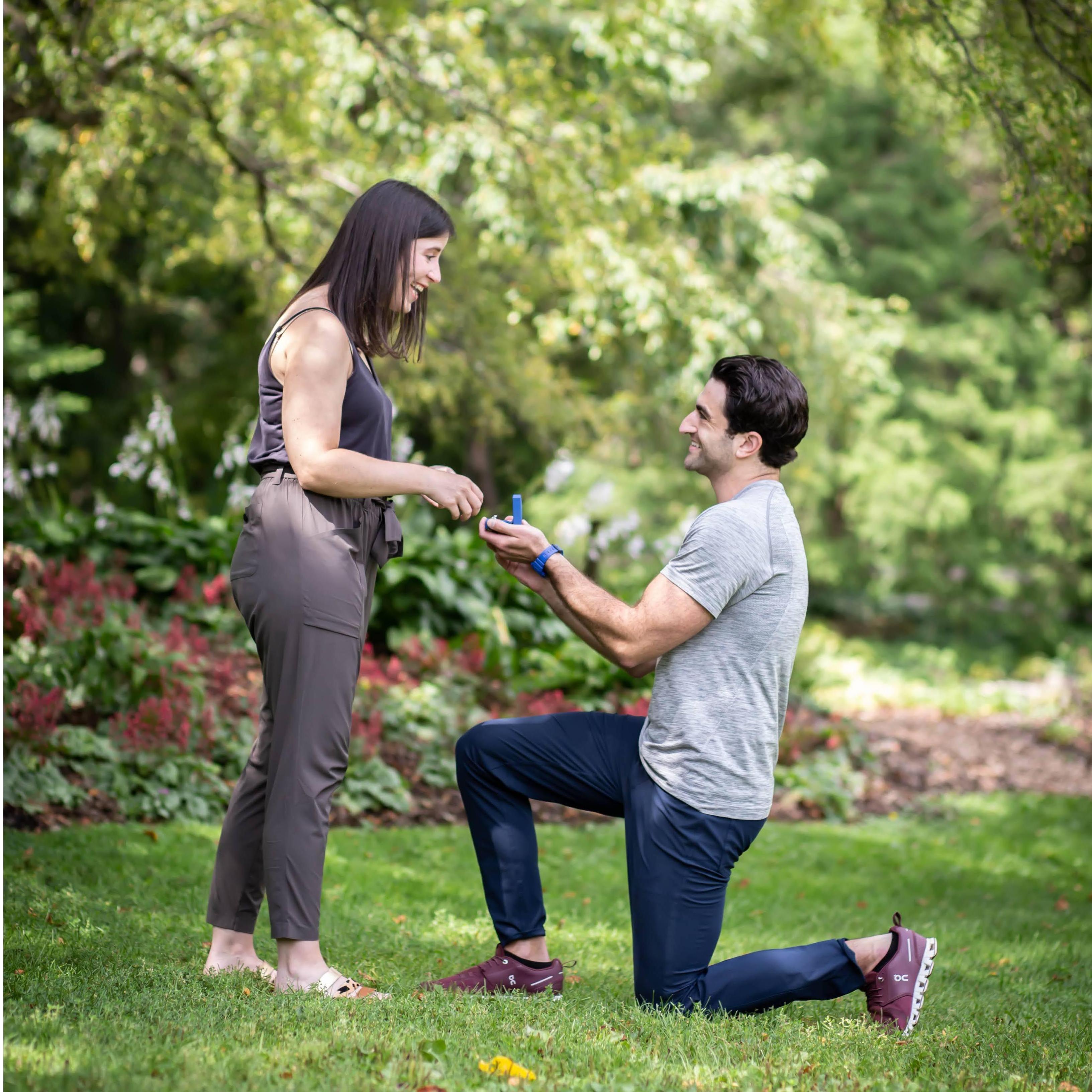 Popping the question