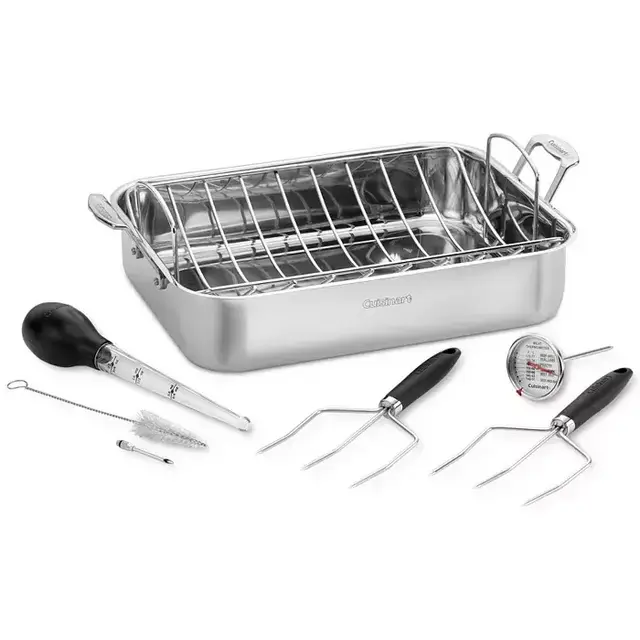 Cuisinart Chef's Classic Stainless Roasting Set