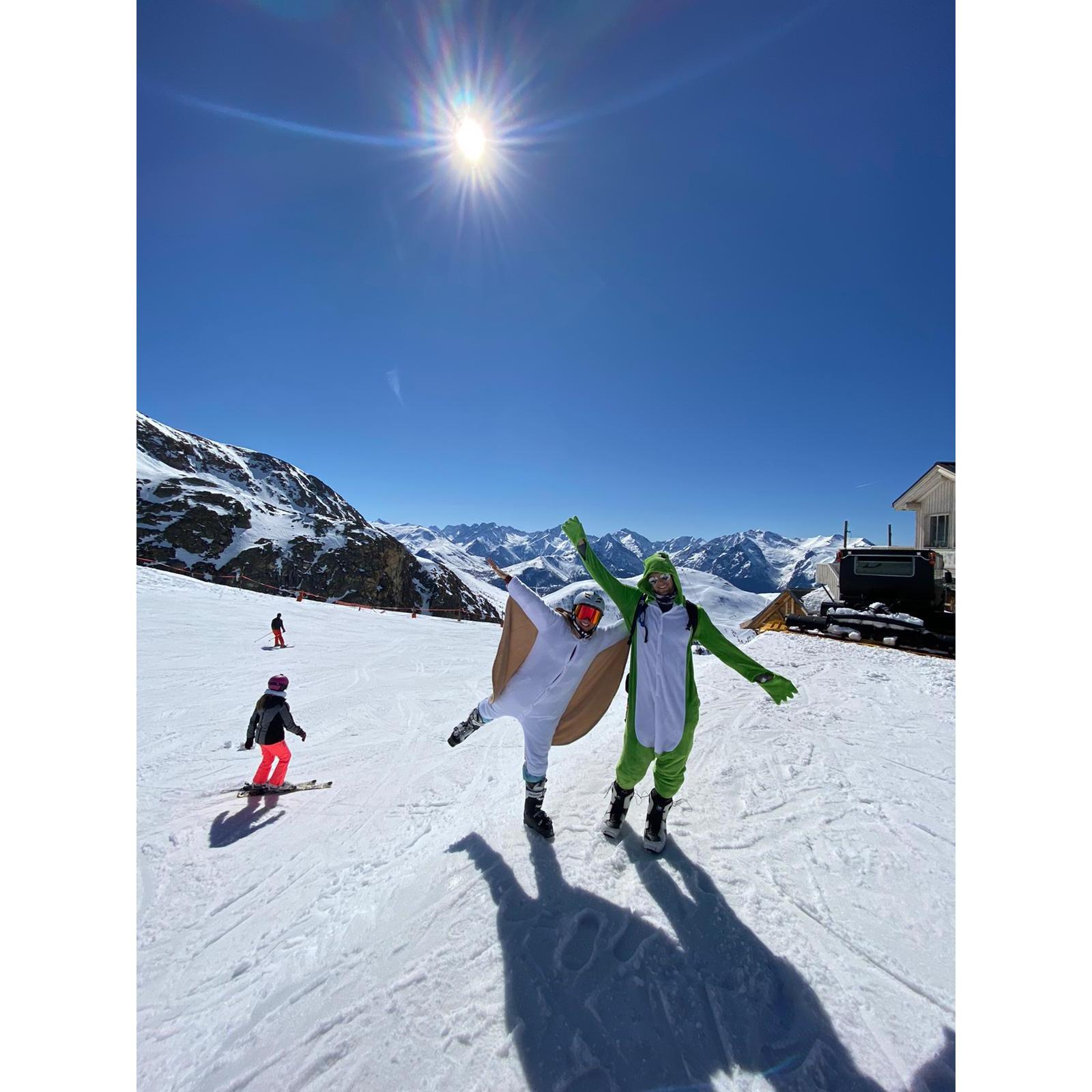 Skiing in France