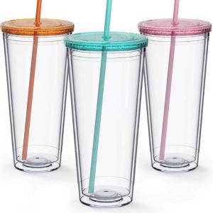 Maars Insulated Travel Tumblers 32 oz. | Double Wall Acrylic | 3 Pack