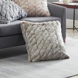 Faux Fur Decorative Pillow