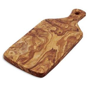 Italian Olivewood Slice Cheese Paddle