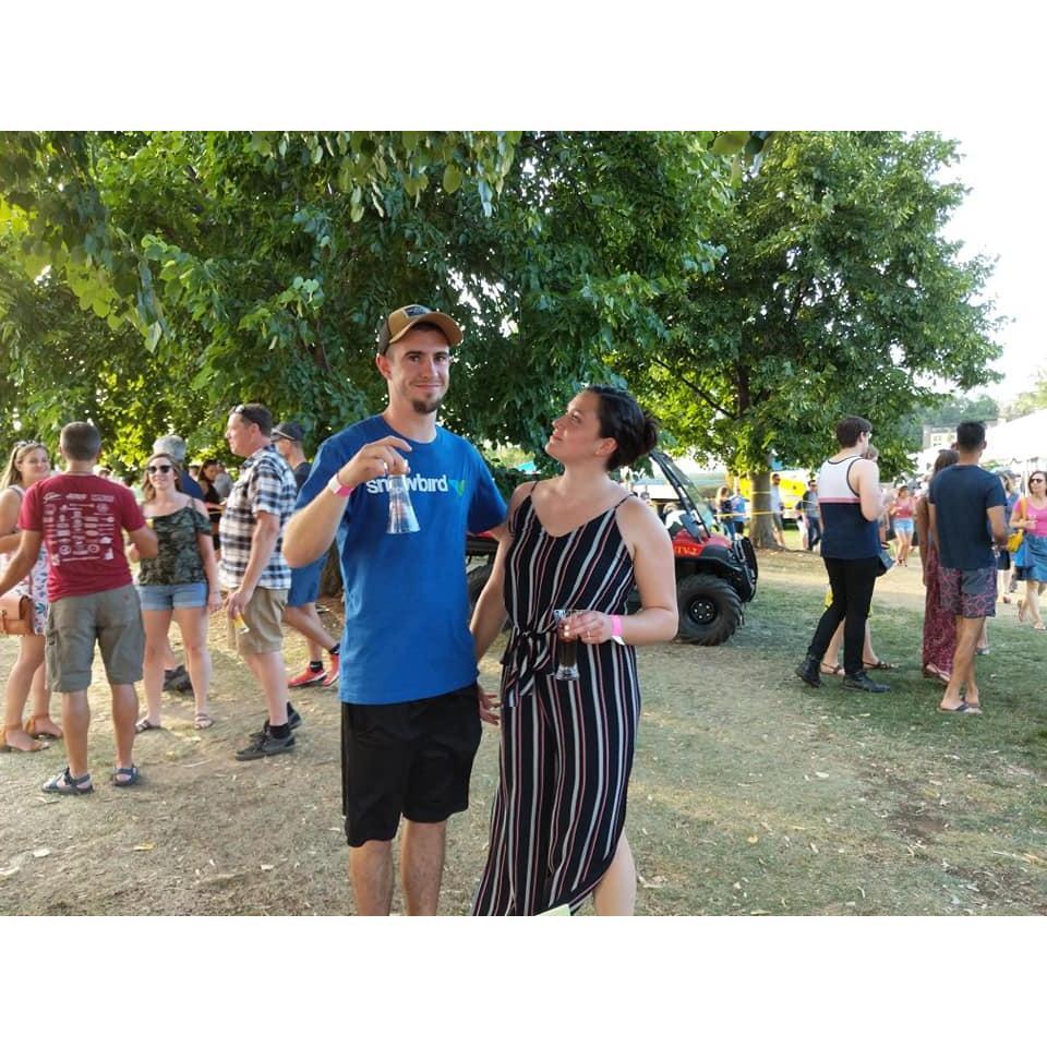 Burlington Brew Fest is still fun even when your glass is empty. *Cheers*