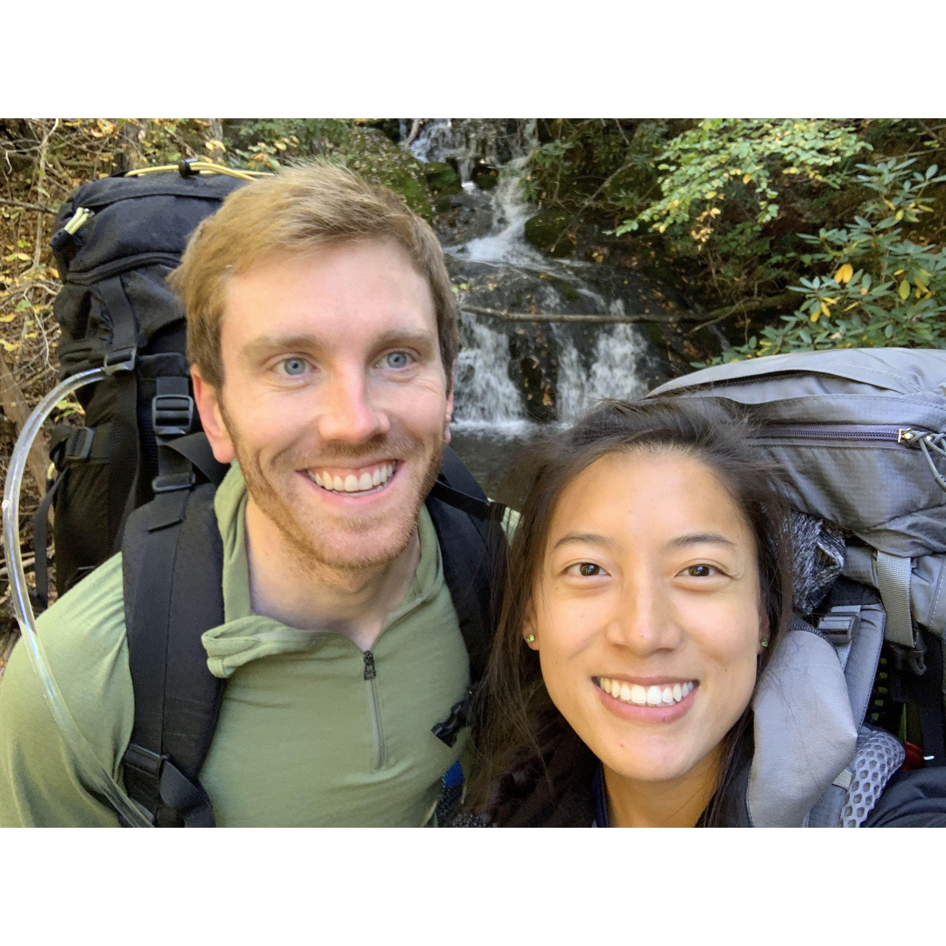 Our first backpacking trip!