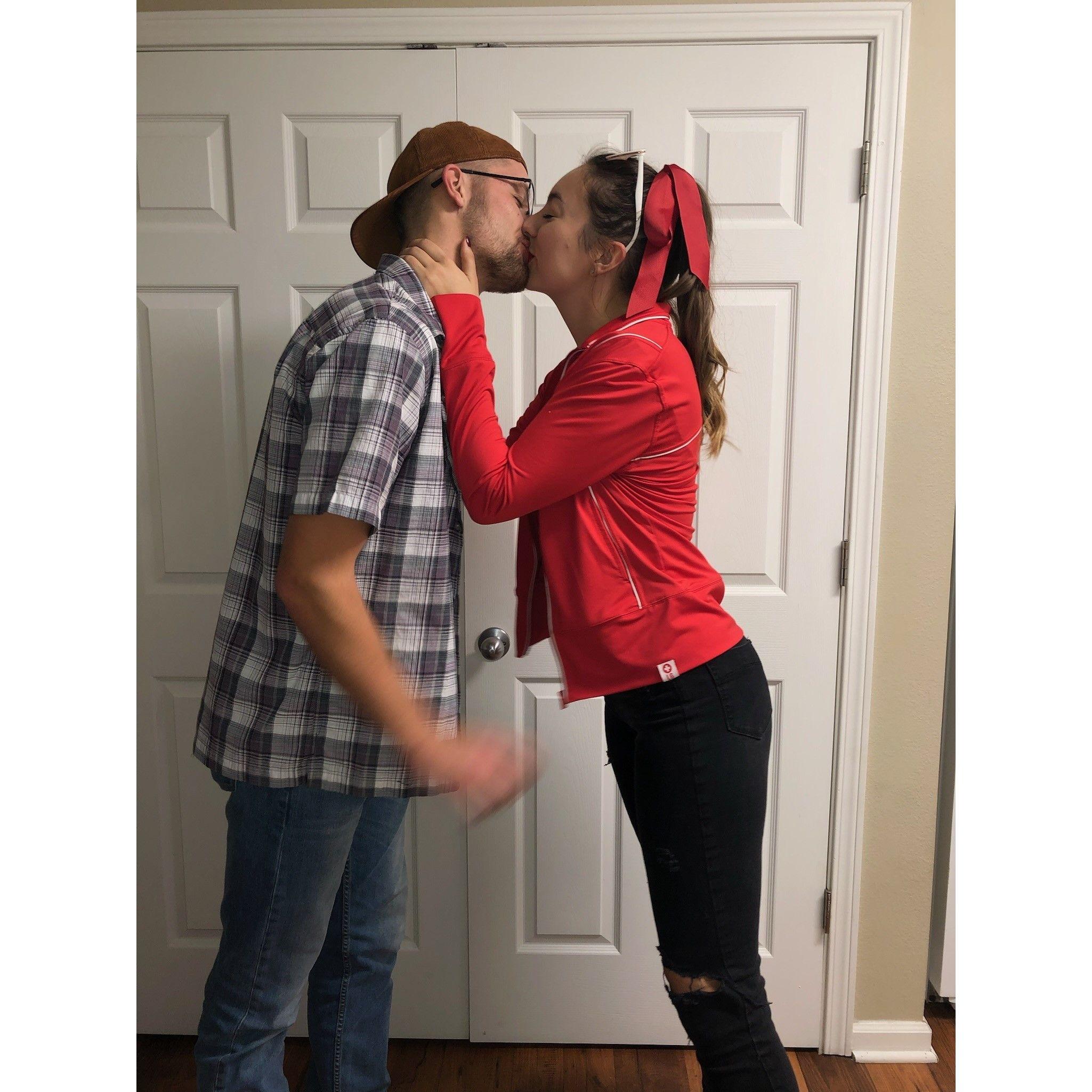 Halloween as Squints and Wendy Peffercorn