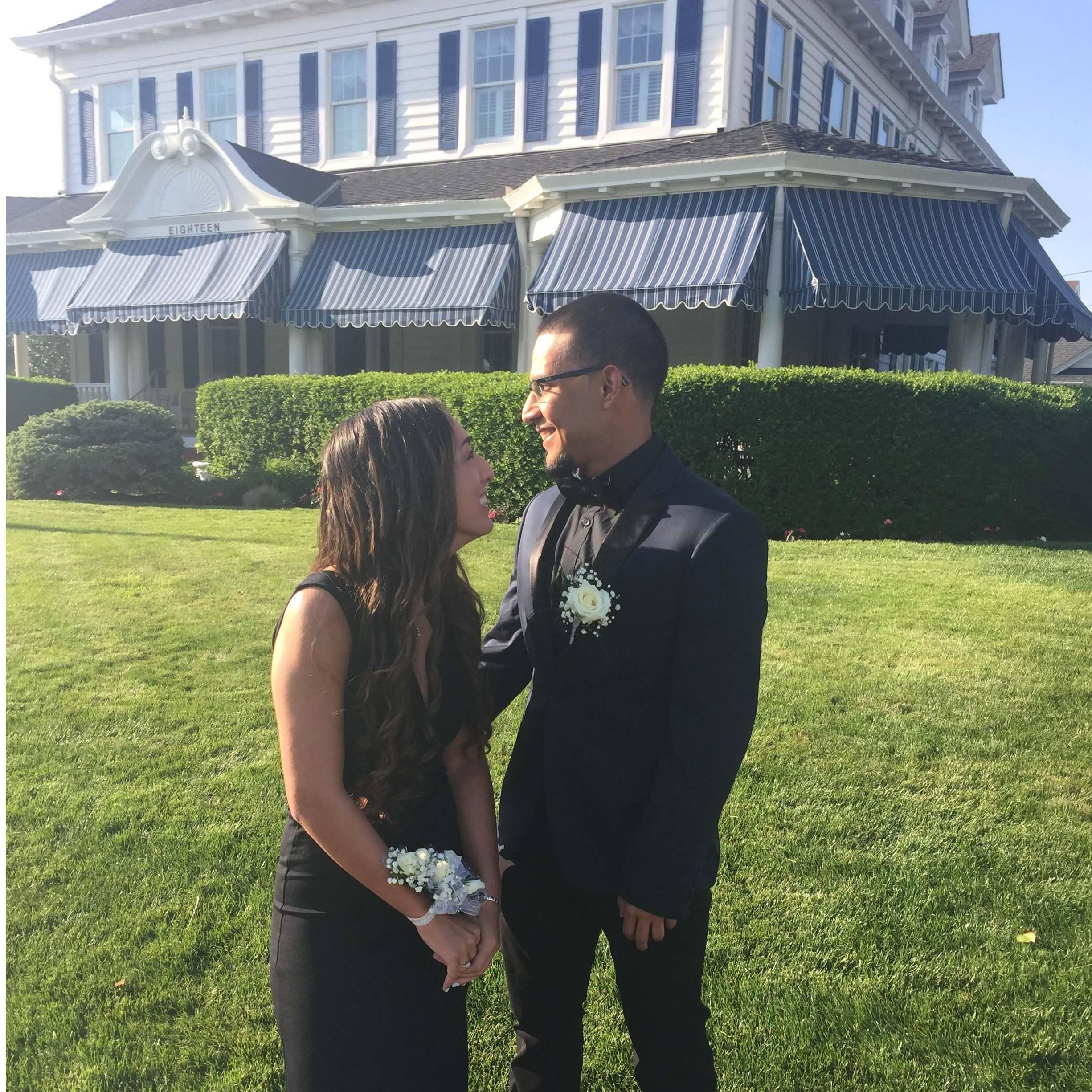 May 2016: Marissa's junior prom
