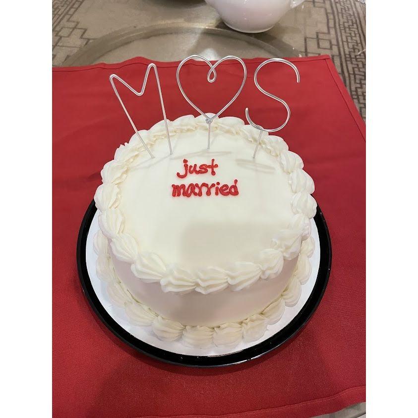Market Basket Cake hand delivered by Merrill's sister-in-law, Emily and her brother, Miles :)