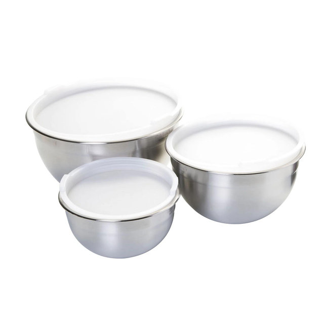 Cuisinart Mixing Bowl Set Stainless Steel, 3-Piece
