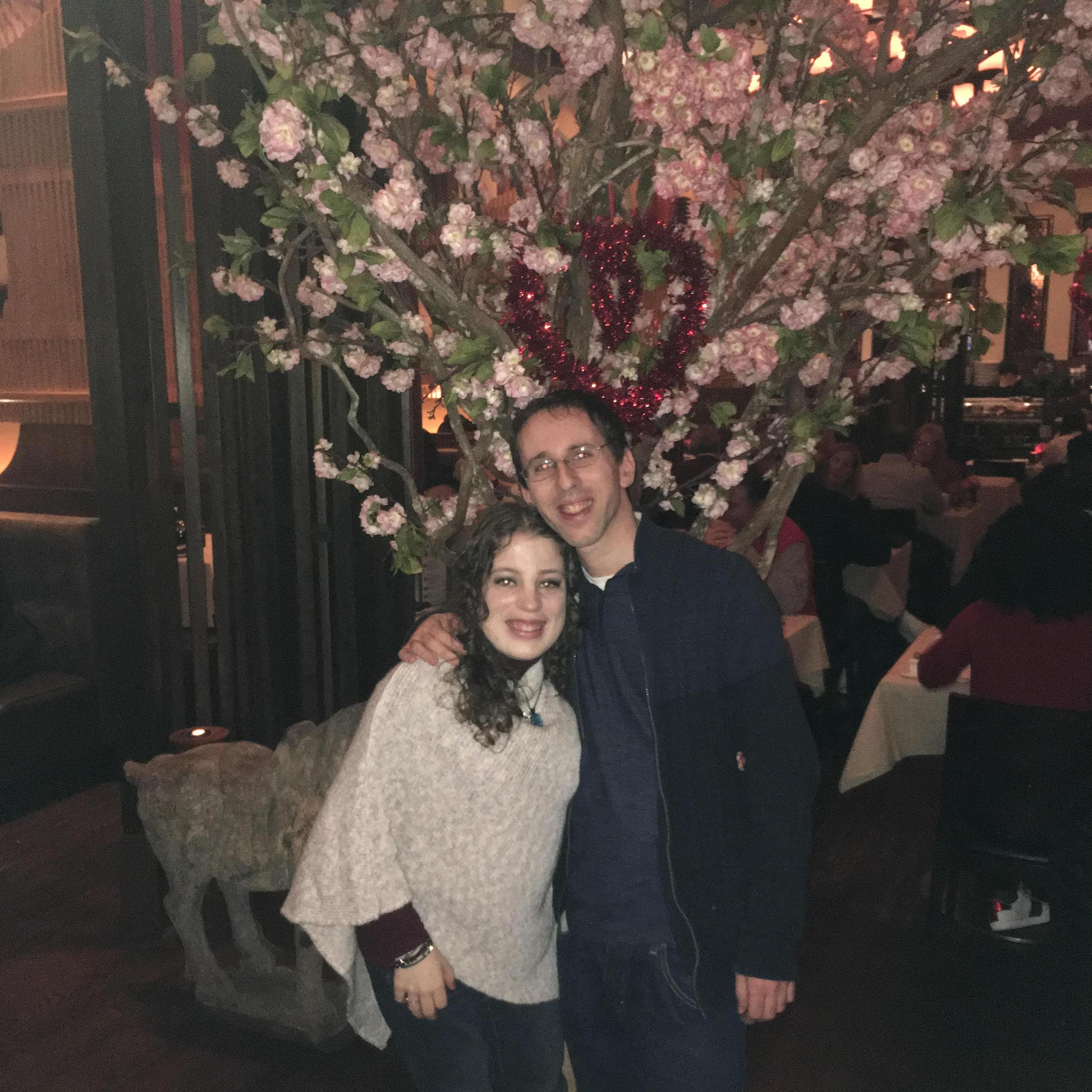Second Valentine's Day together - eating sushi, of course!
February 14, 2018
