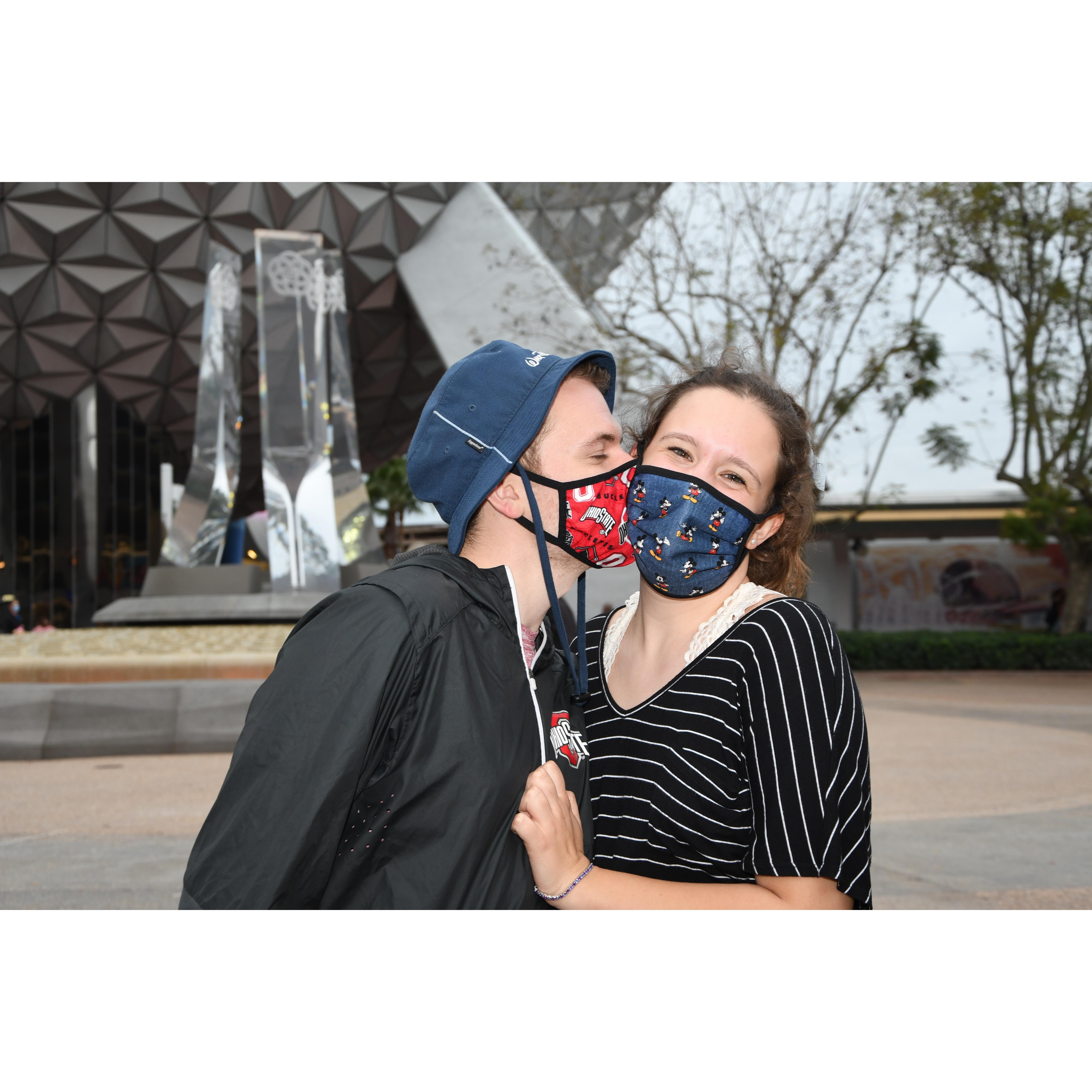 Disney has always been a special place for Sydney's family, and Brendan was quickly introduced to the tradition! This was his first trip with the Rader's. His favorite part is hidden Mickeys!