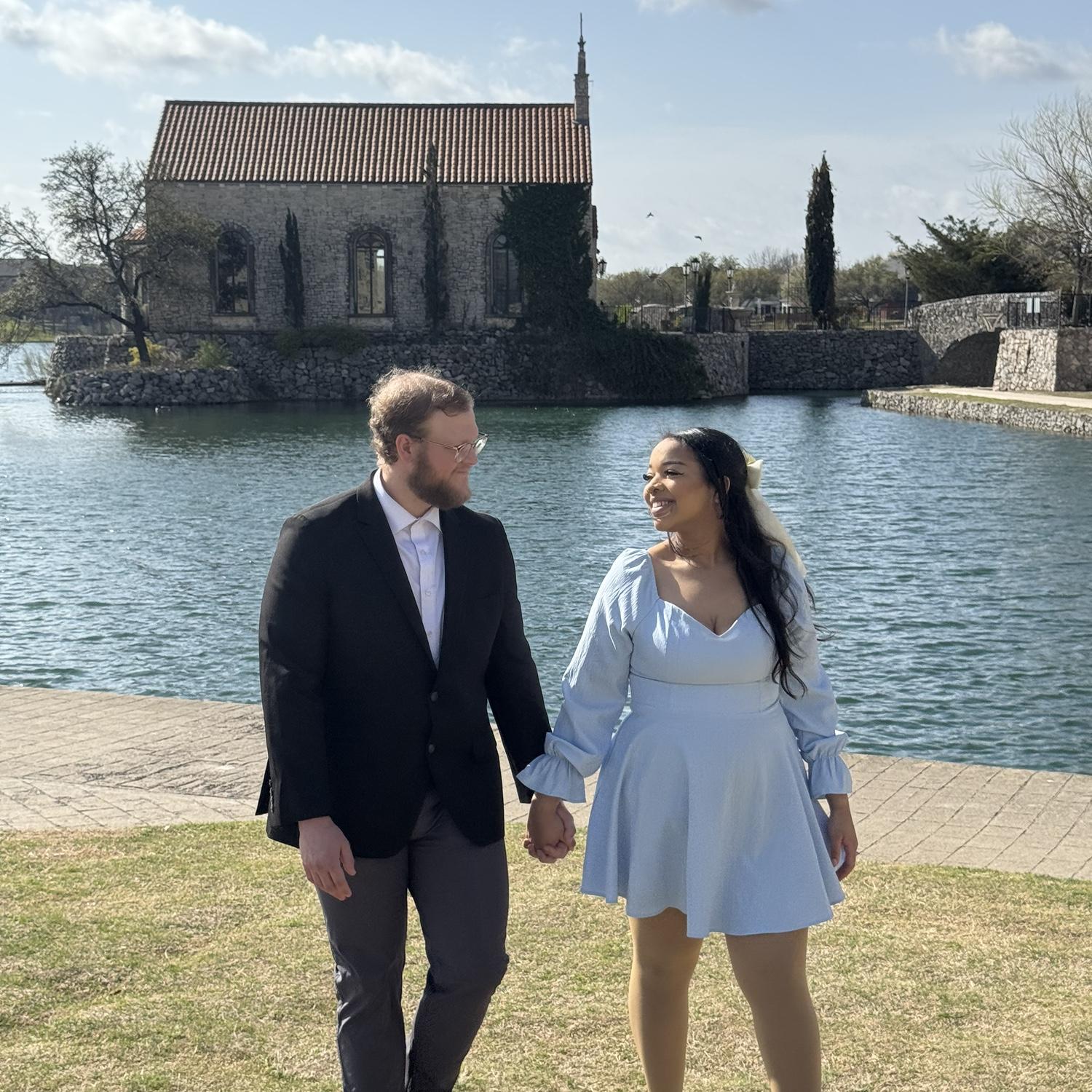 on our way to H Mart! 😂 official engagement photos march 2024