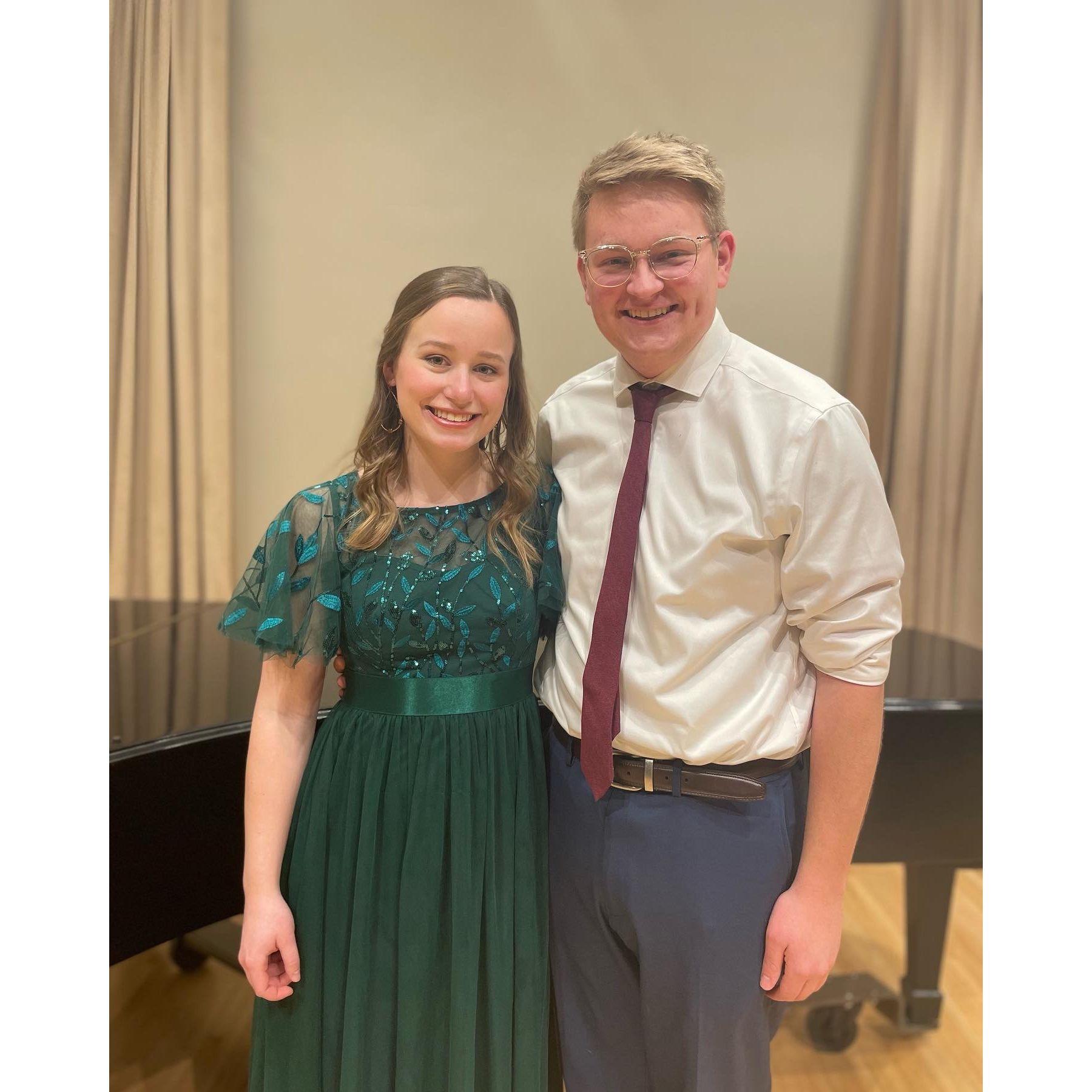 Brie's Senior Recital