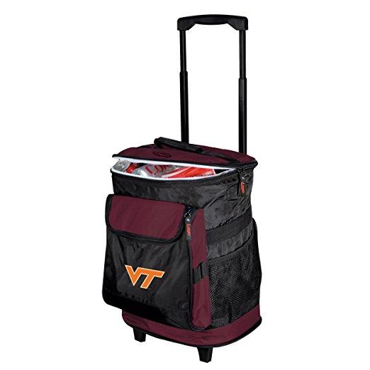 NCAA Virginia Tech  - Rolling Cooler by Logo Brands