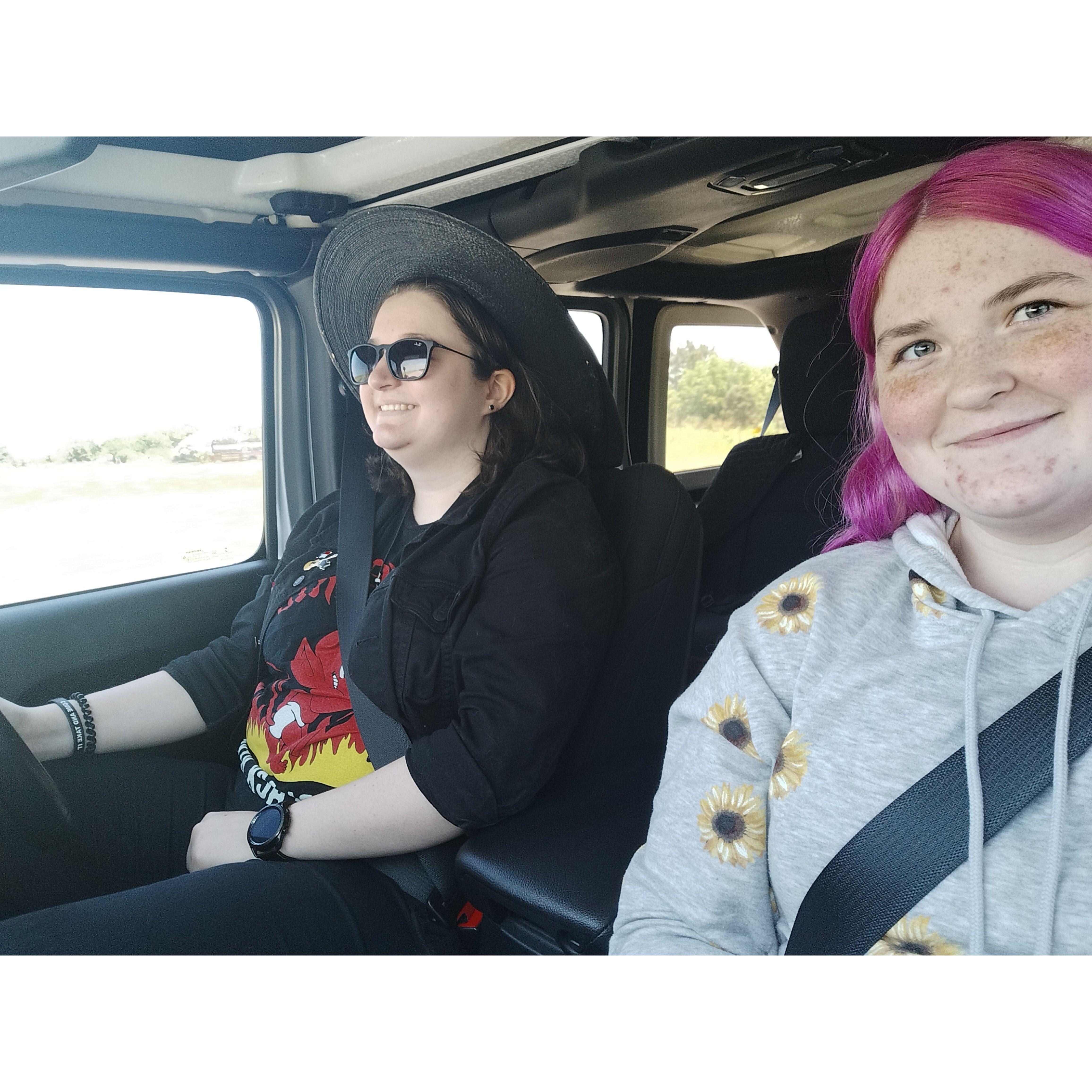 This is our first trip together