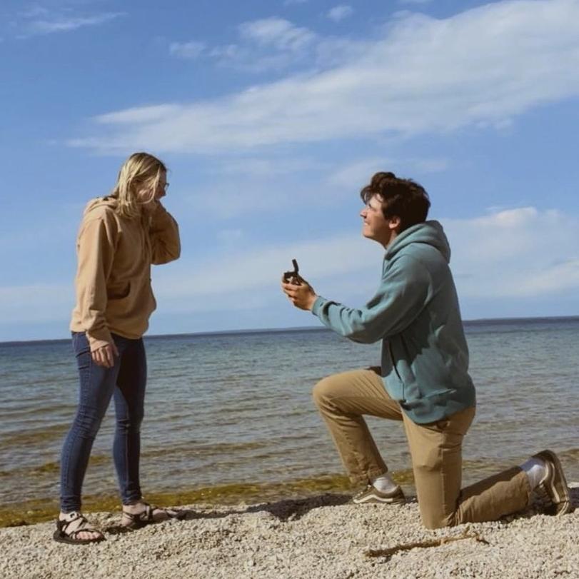 THE PROPOSAL!! Mackinac Island, MI!