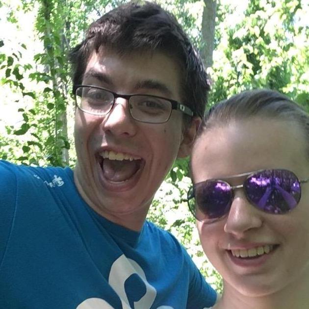 Ashley has gotten Hunter to go on quite a few 'nature walks' with both of them chasing down the newest released Pokemon Go challenge.